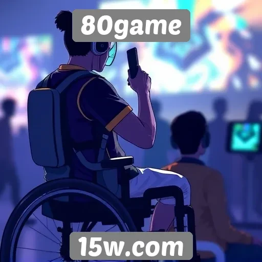 Acessibilidade e inclusão no 80game para jogadores