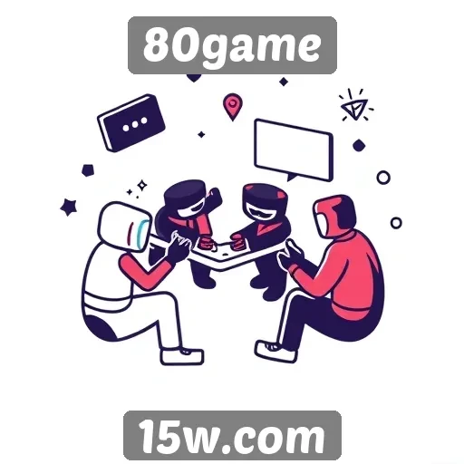 A comunidade de gamers e 80game em crescimento